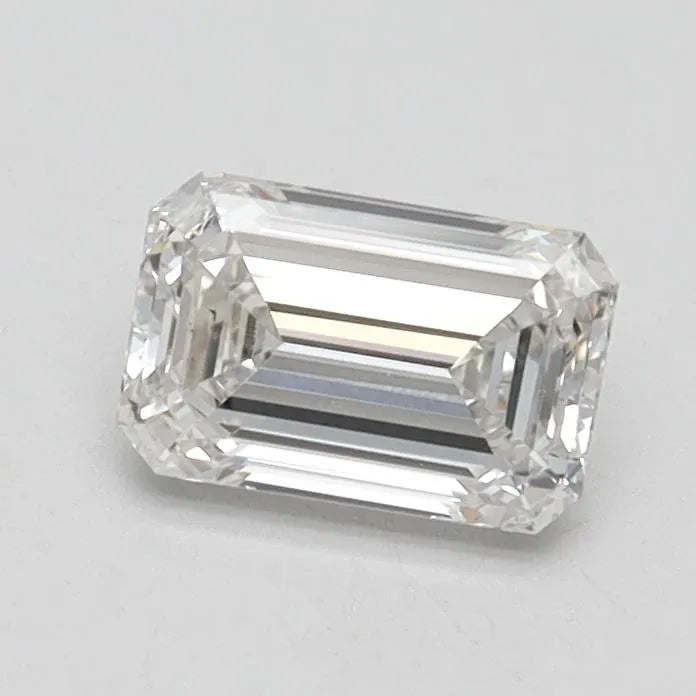 0.72ct Emerald Lab Grown Diamond (Colour H, Clarity VS2, IGI Certified)