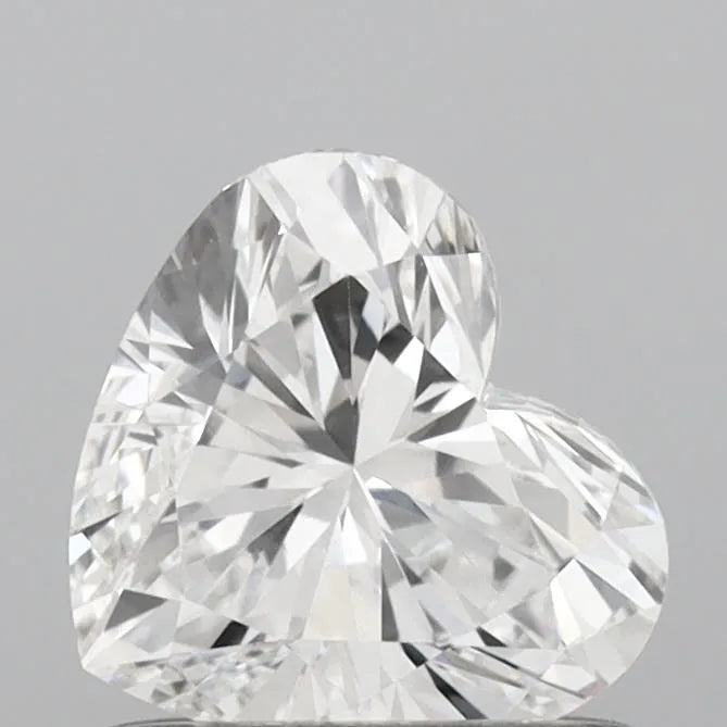 0.72ct Heart Lab Grown Diamond (Colour E, Clarity VVS2, IGI Certified)
