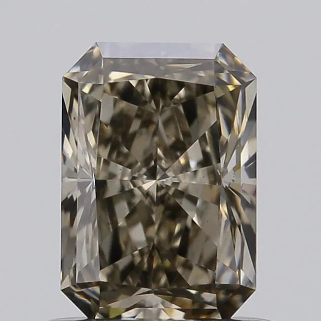 0.82ct Radiant Lab Grown Diamond (Colour Fancy Yellowish Gray, Clarity VS2, IGI Certified)