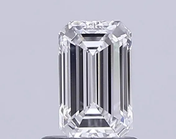 0.90ct Emerald Lab Grown Diamond (Colour E, Clarity VS1, IGI Certified)