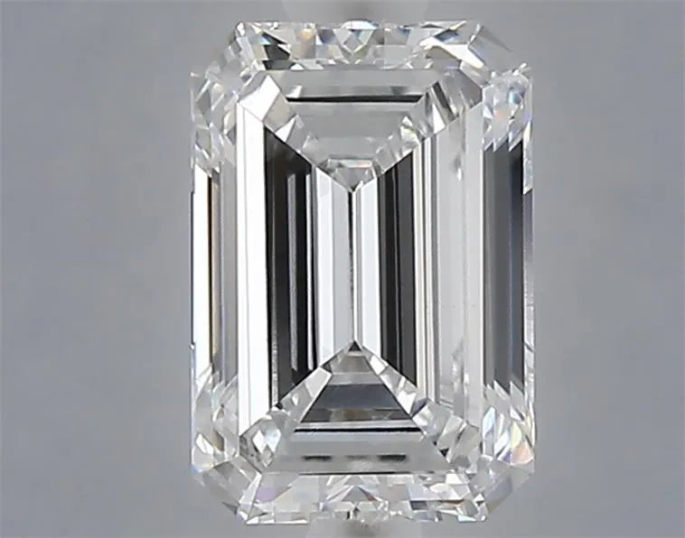 0.99ct Emerald Lab Grown Diamond (Colour D, Clarity VVS2, IGI Certified)