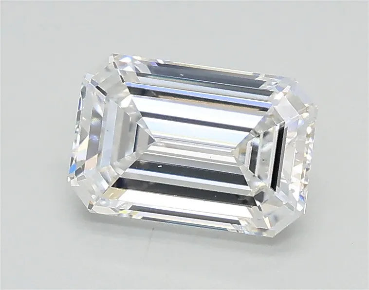 1.00ct Emerald Lab Grown Diamond (Colour D, Clarity VS2, IGI Certified)