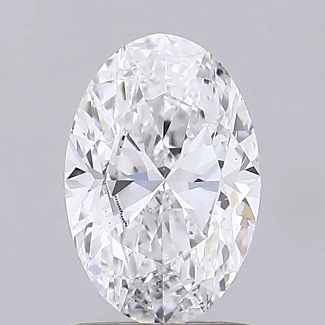 1.00ct Oval Lab Grown Diamond (Colour D, Clarity VS2, IGI Certified)