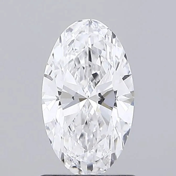 1.00ct Oval Lab Grown Diamond (Colour D, Clarity VVS1, IGI Certified)