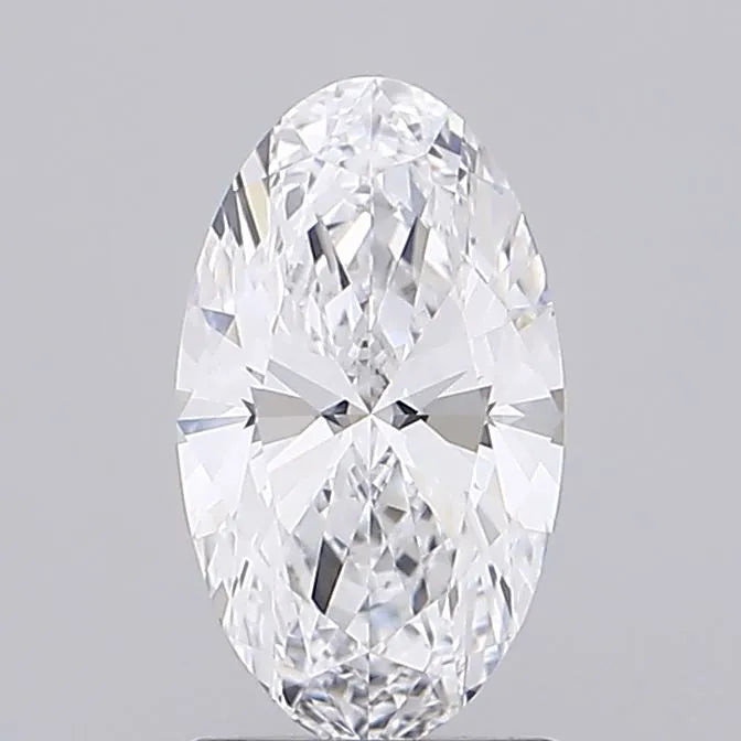 1.00ct Oval Lab Grown Diamond (Colour D, Clarity VVS1, IGI Certified)