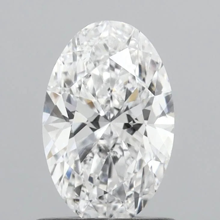 1.00ct Oval Lab Grown Diamond (Colour D, Clarity VVS2, IGI Certified)