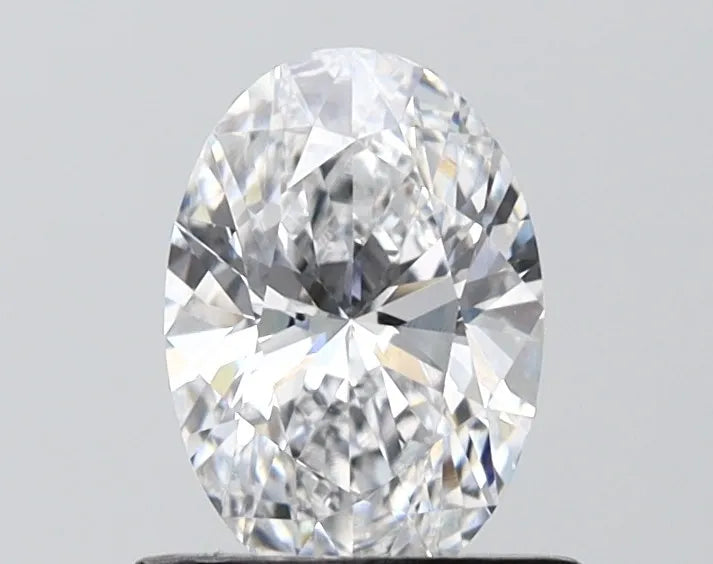 1.00ct Oval Lab Grown Diamond (Colour D, Clarity VVS2, IGI Certified)