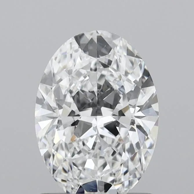 1.00ct Oval Natural Diamond (Colour D, Clarity VS2, GIA Certified)