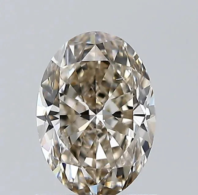 1.00ct Oval Natural Diamond (Colour N, Clarity VS2, GIA Certified)