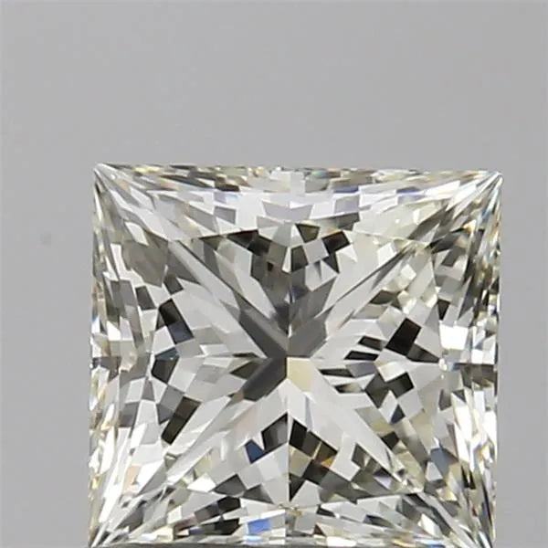 1.00ct Princess Natural Diamond (Colour L, Clarity VVS2, GIA Certified)