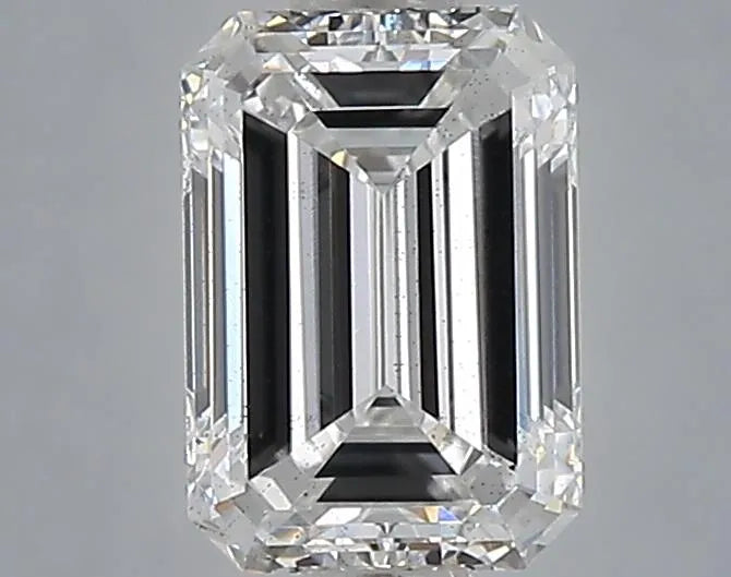 1.01ct Emerald Lab Grown Diamond (Colour E, Clarity SI1, IGI Certified)