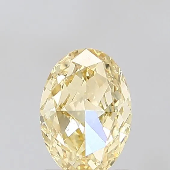 1.01ct Oval Lab Grown Diamond (Colour Fancy Yellow, Clarity VS2, IGI Certified)
