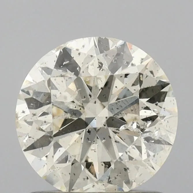 1.01ct Round Natural Diamond (Colour M, Clarity SI2, Cut EX, IGI Certified)
