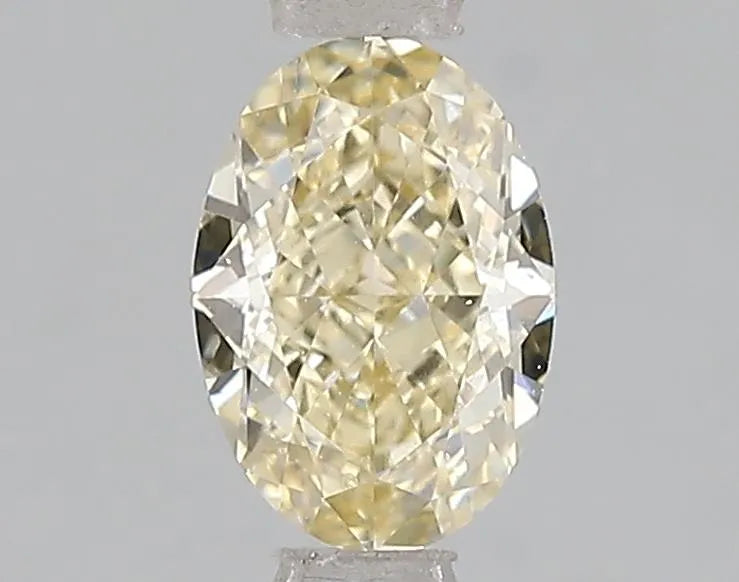 1.04ct Oval Lab Grown Diamond (Colour Fancy Yellow, Clarity VVS2, IGI Certified)