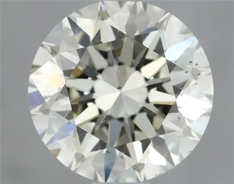 1.08ct Round Natural Diamond (Colour K, Clarity VS2, Cut EX, IGI Certified)