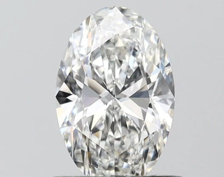 1.10ct Oval Lab Grown Diamond (Colour E, Clarity VVS1, IGI Certified)