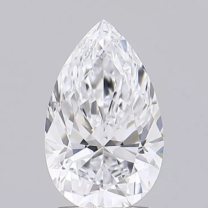 1.30ct Pear Lab Grown Diamond (Colour D, Clarity IF, IGI Certified)