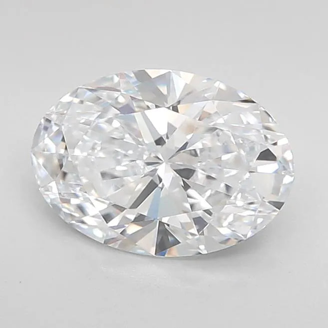 1.31ct Oval Lab Grown Diamond (Colour E, Clarity IF, Cut EX, IGI Certified)