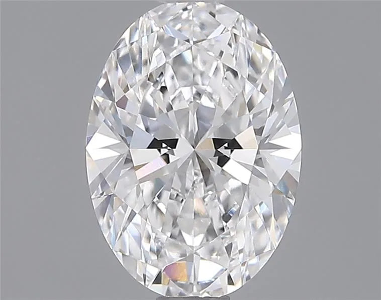 1.34ct Oval Lab Grown Diamond (Colour D, Clarity IF, IGI Certified)