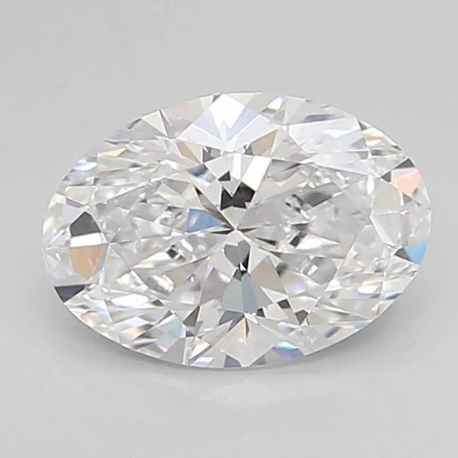 1.50ct Oval Lab Grown Diamond (Colour D, Clarity IF, IGI Certified)