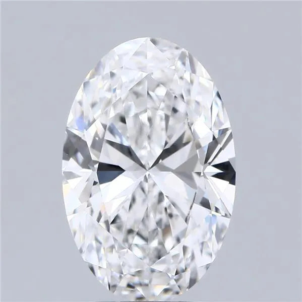 1.50ct Oval Lab Grown Diamond (Colour D, Clarity VVS2, IGI Certified)