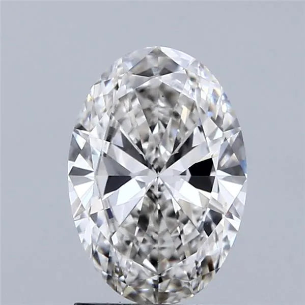 1.50ct Oval Lab Grown Diamond (Colour F, Clarity VS2, IGI Certified)