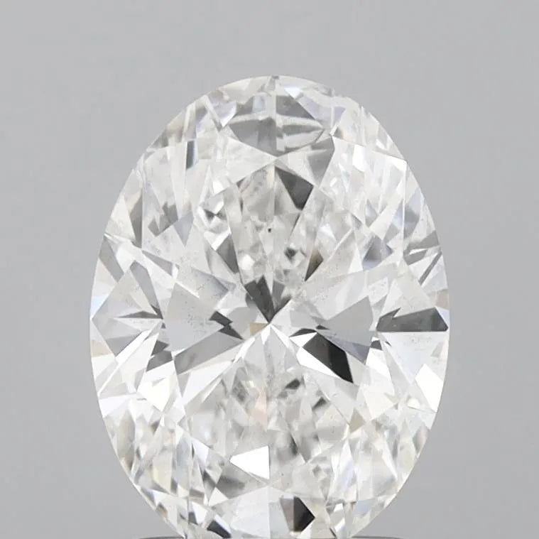 1.51ct Oval Lab Grown Diamond (Colour E, Clarity SI1, IGI Certified)