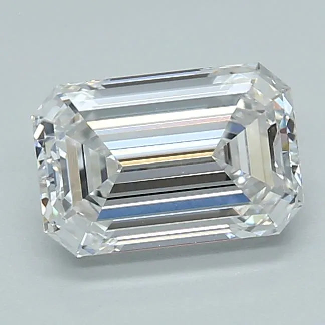 1.52ct Emerald Lab Grown Diamond (Colour E, Clarity VVS1, Cut EX, IGI Certified)