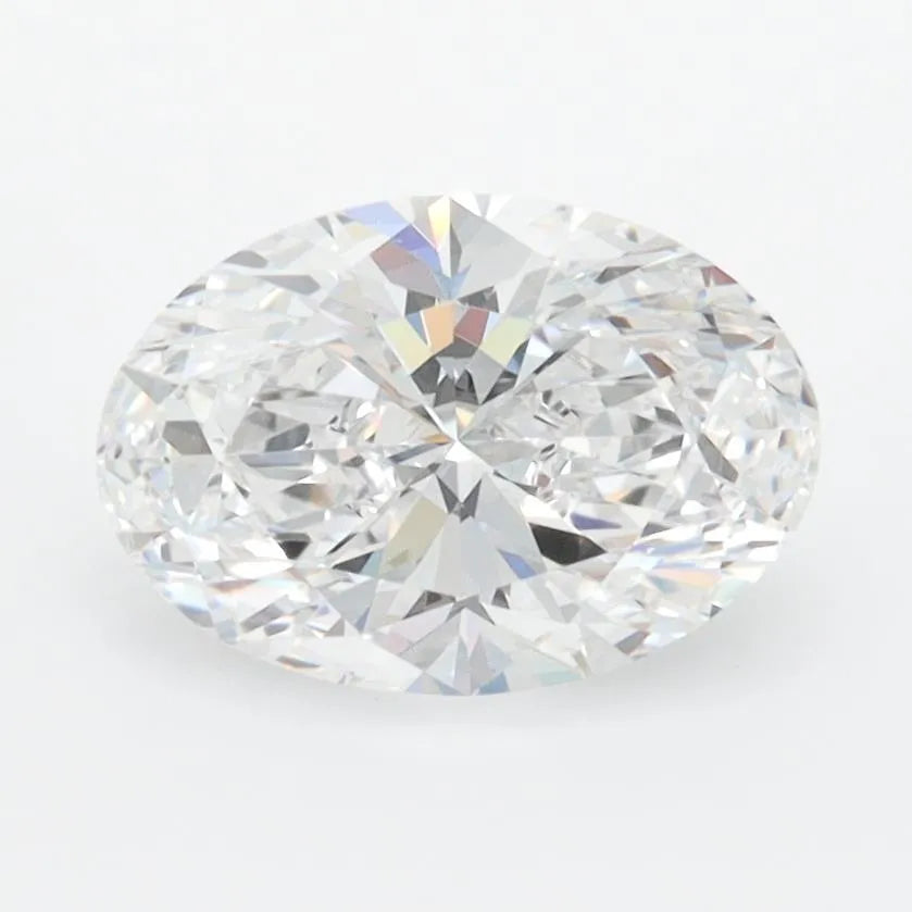 1.52ct Oval Lab Grown Diamond (Colour D, Clarity VVS1, IGI Certified)