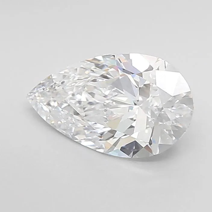 1.52ct Pear Lab Grown Diamond (Colour D, Clarity IF, Cut EX, IGI Certified)