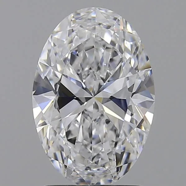 1.57ct Oval Lab Grown Diamond (Colour D, Clarity IF, IGI Certified)