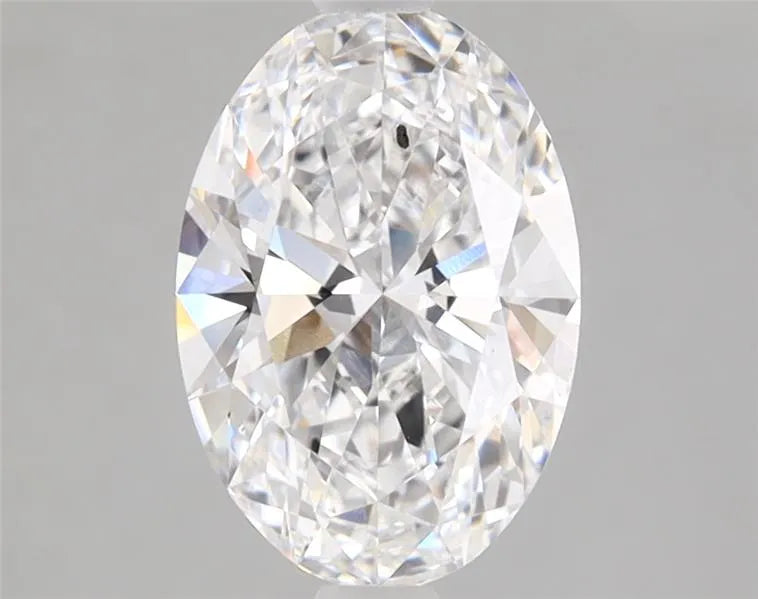 1.57ct Oval Lab Grown Diamond (Colour D, Clarity SI1, IGI Certified)