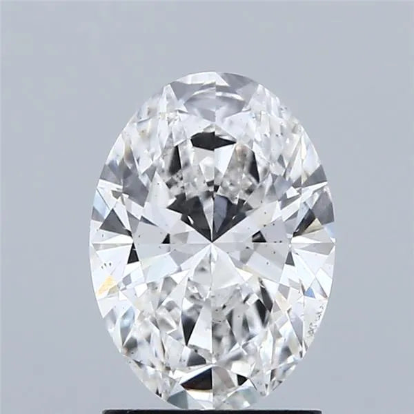 1.57ct Oval Lab Grown Diamond (Colour E, Clarity VS2, IGI Certified)