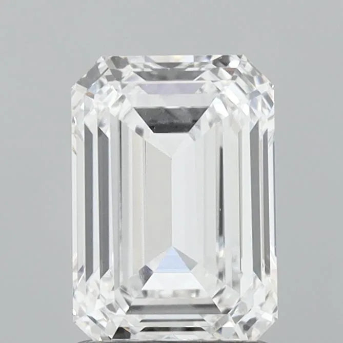 1.66ct Emerald Lab Grown Diamond (Colour D, Clarity VVS1, IGI Certified)