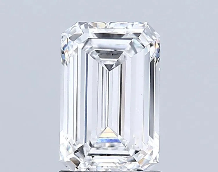 1.70ct Emerald Lab Grown Diamond (Colour D, Clarity VS2, IGI Certified)