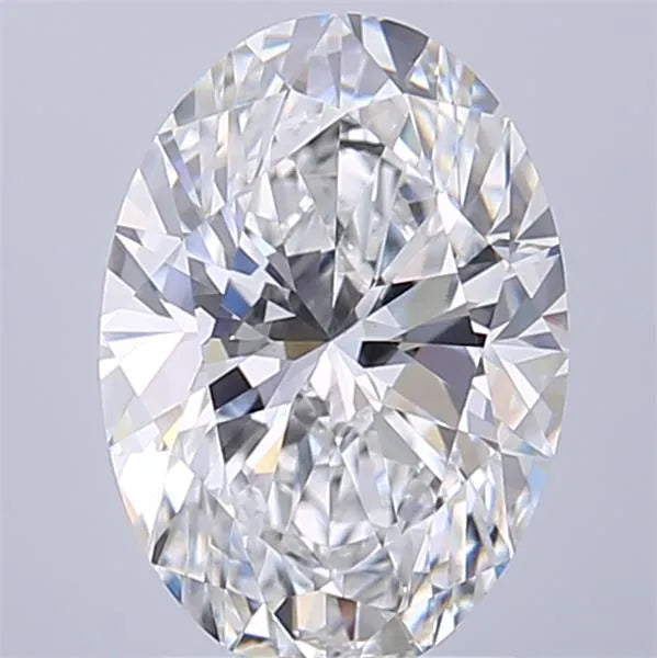 1.70ct Oval Lab Grown Diamond (Colour D, Clarity VVS2, IGI Certified)