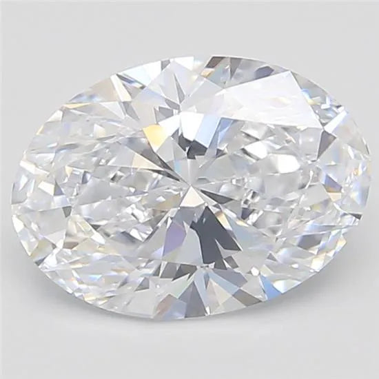 1.73ct Oval Lab Grown Diamond (Colour D, Clarity VVS1, GIA Certified)