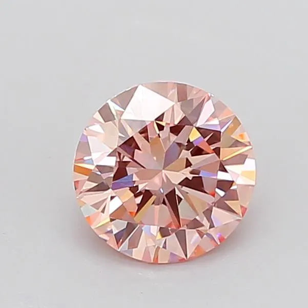 1.78ct Round Lab Grown Diamond (Colour Fancy Intense Pink, Clarity VS1, Cut ID, IGI Certified)