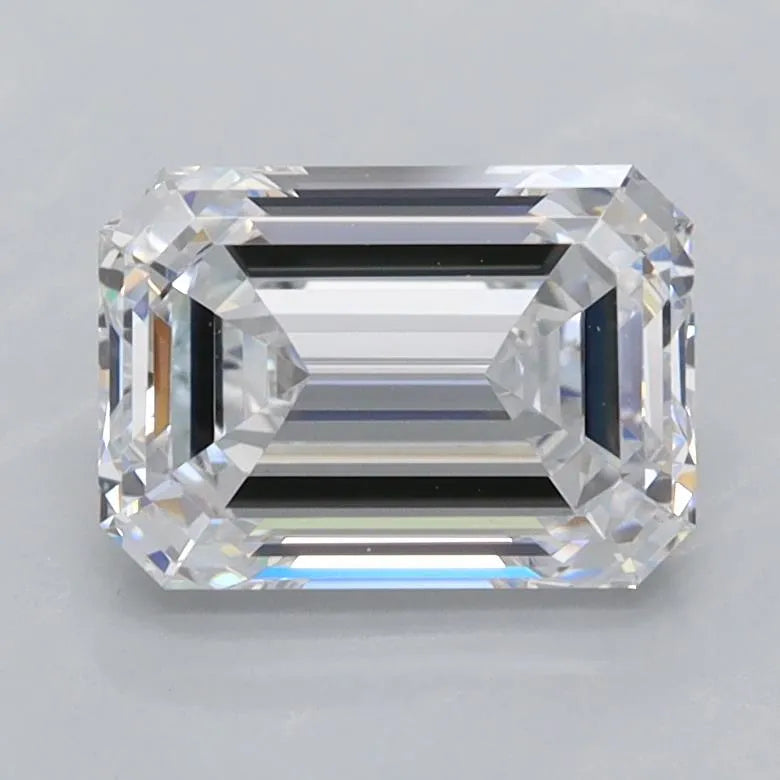1.83ct Emerald Lab Grown Diamond (Colour D, Clarity FL, IGI Certified)