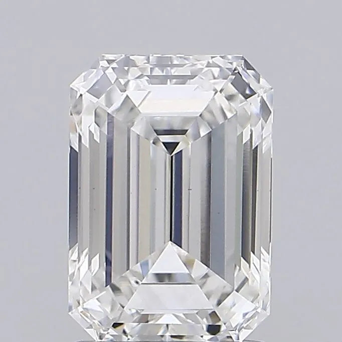 1.84ct Emerald Lab Grown Diamond (Colour F, Clarity VS1, IGI Certified)
