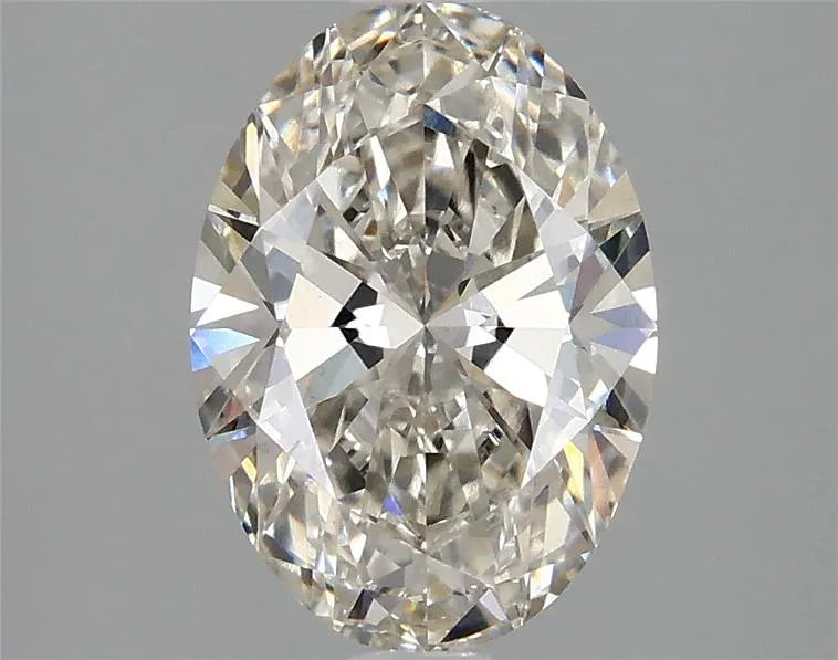 1.86ct Oval Lab Grown Diamond (Colour H, Clarity VS1, IGI Certified)