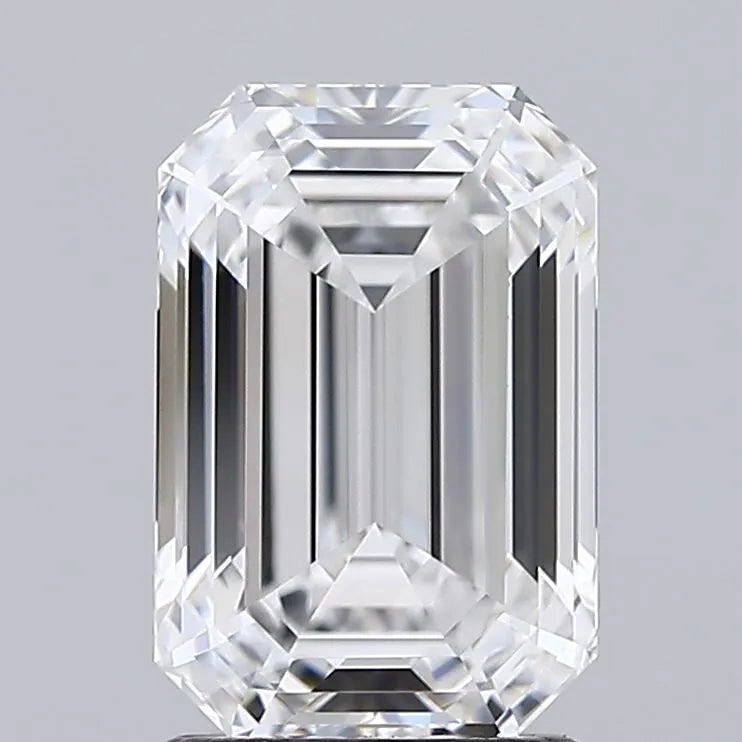 1.92ct Emerald Lab Grown Diamond (Colour E, Clarity IF, IGI Certified)