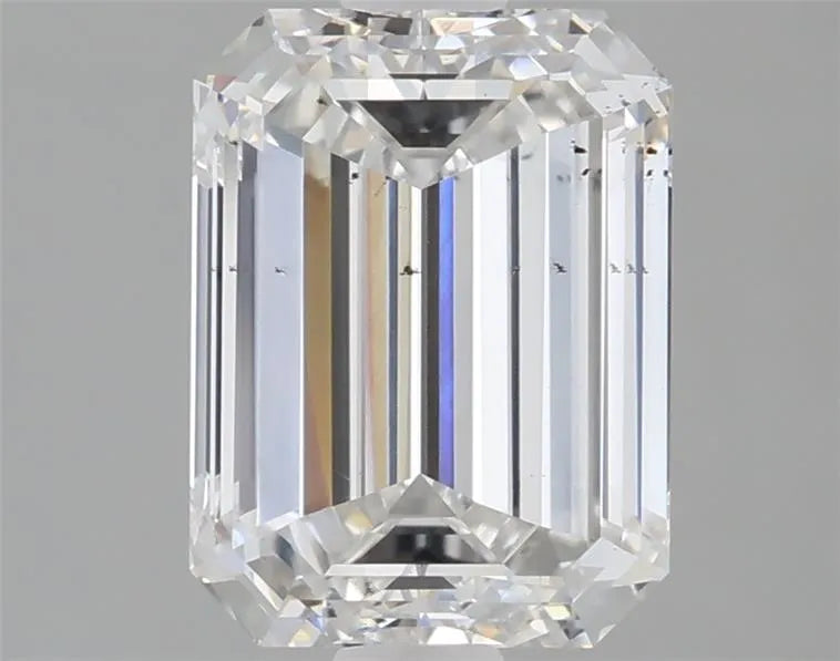 2.00ct Emerald Lab Grown Diamond (Colour E, Clarity SI1, IGI Certified)