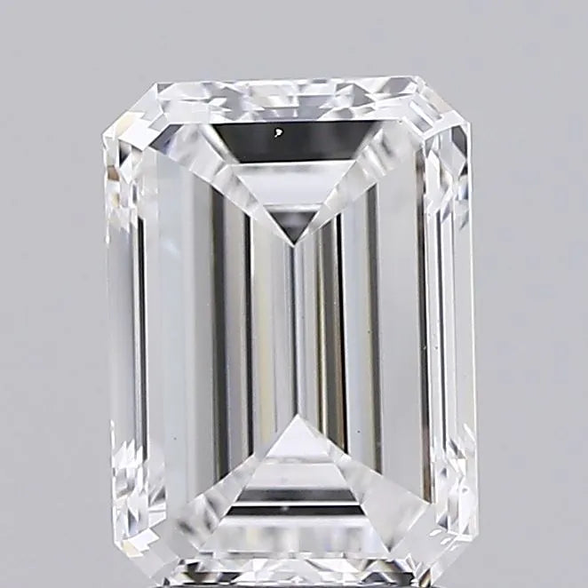 2.00ct Emerald Lab Grown Diamond (Colour E, Clarity VS2, IGI Certified)