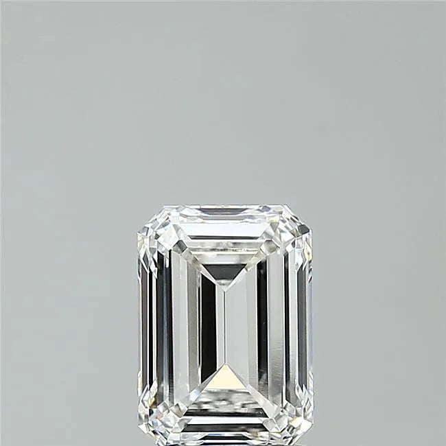 2.00ct Emerald Lab Grown Diamond (Colour E, Clarity VVS2, IGI Certified)