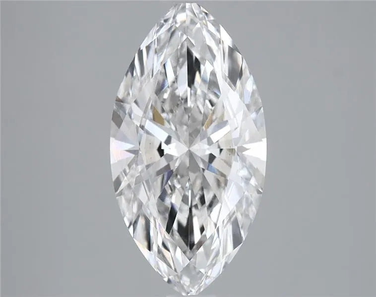 2.00ct Marquise Lab Grown Diamond (Colour E, Clarity SI1, IGI Certified)