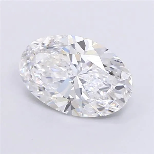 2.00ct Oval Lab Grown Diamond (Colour D, Clarity VS2, IGI Certified)