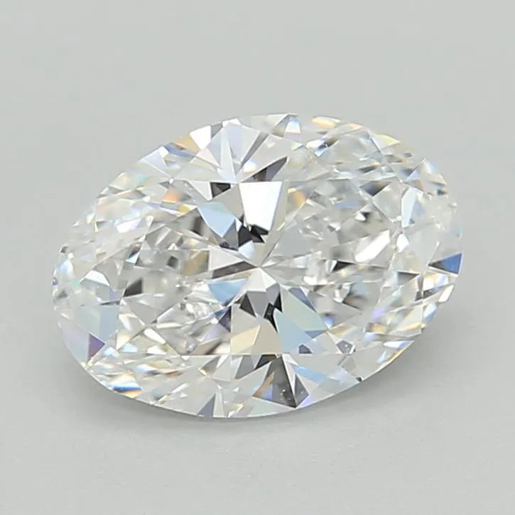 2.00ct Oval Lab Grown Diamond (Colour D, Clarity VVS1, IGI Certified)