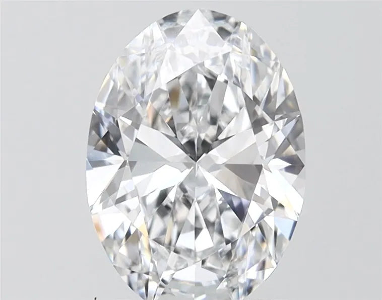 2.00ct Oval Lab Grown Diamond (Colour D, Clarity VVS2, IGI Certified)