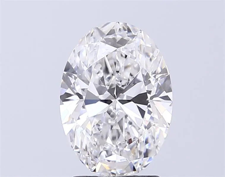 2.00ct Oval Lab Grown Diamond (Colour E, Clarity SI1, IGI Certified)